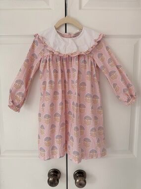 Shoreline Stems Longsleeve Stitchy Fish Dress